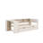 Twin Size Platform Bed With Shelves, Drawers And Upholstered Headboard-1076747472-1076747473