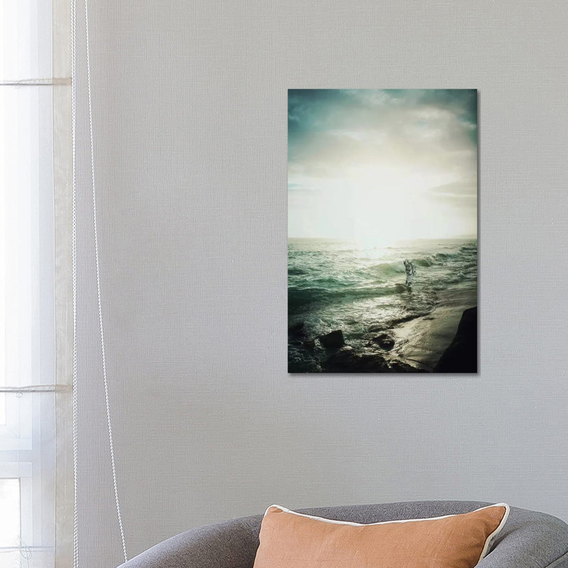An Ocean Of Silence II 1 Piece Wall Art on Canvas, 66.04 cm H x 45.72 cm W x 1.91 cm D, Canvas