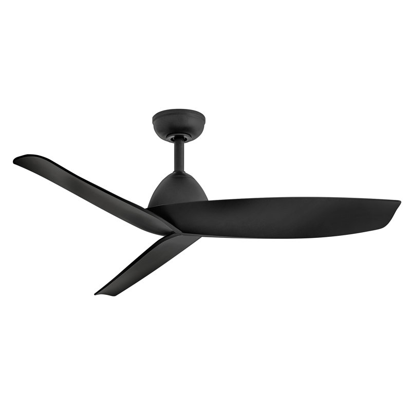 Ventilateur intelligent 48 "Hinkley Fan Liv, Noir mat, Noir mat