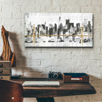 New York Skyline II par Avery Tillmon - impression sans cadre