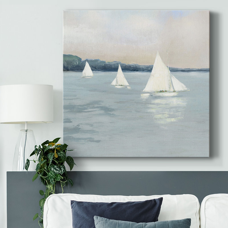 " Sail Away II ", 8" H x 8" W x 1.5" D