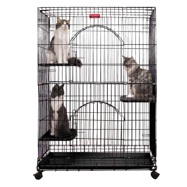 Rosemond Cat Cage, Black