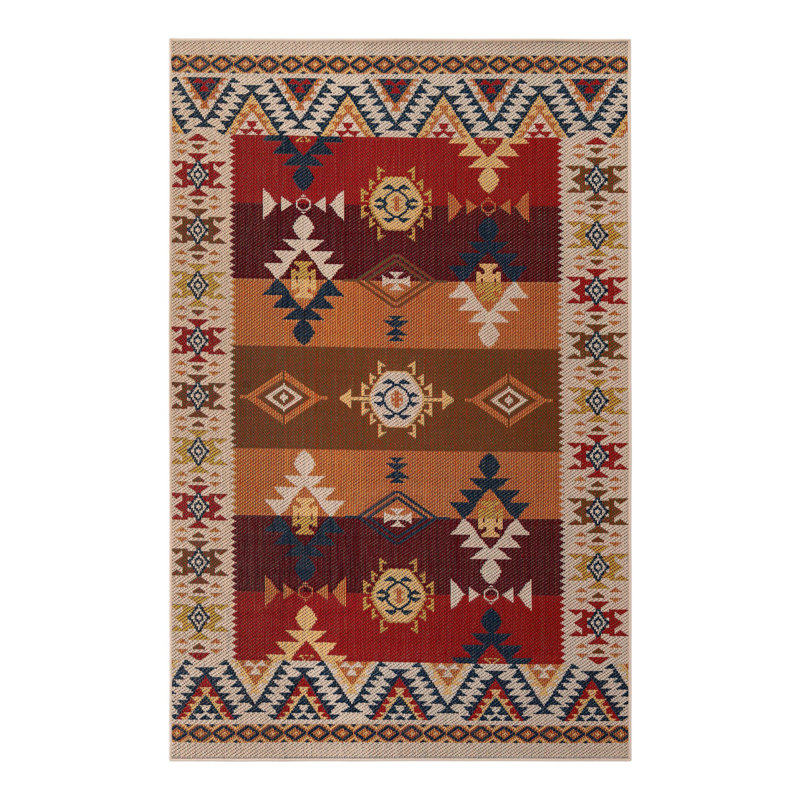 Tapis intérieur / extérieur Ciudad Marlenia, Rectangle 6 pi 1 po x 9 pi