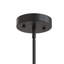 Luminaire suspendu simple avec abat-jour en verre