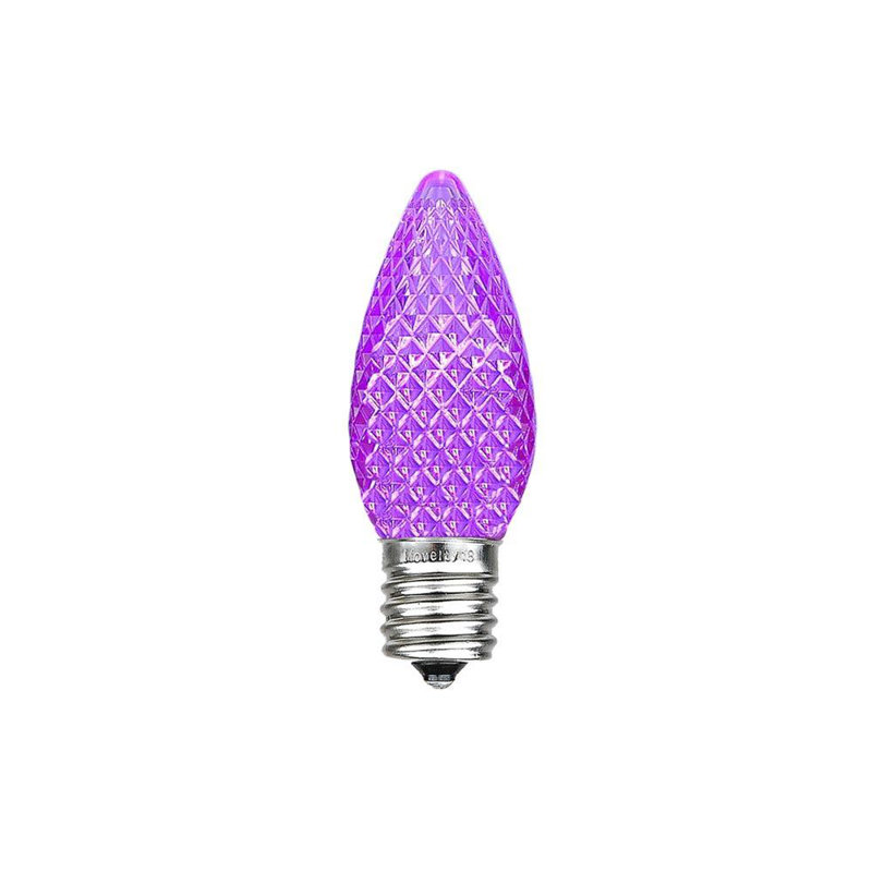 Ampoules de Noël d’extérieur, Mauve