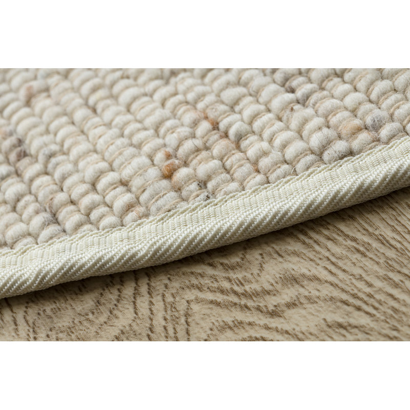 Round Olayemi Wool Area Rug, Round 160cm