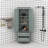 Tall Storage Cabinet With Two Drawers-811286247