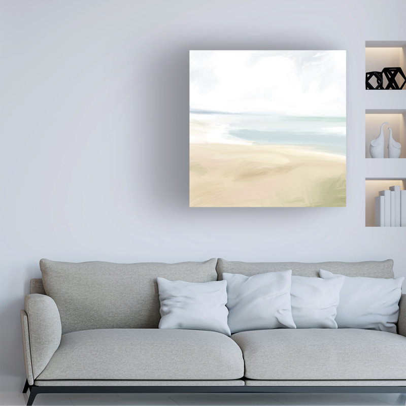 «Minimal Beach Tones II» sur, H 24 po x l 24 po
