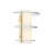 Haidynn Metal Flush Mounted Sconce