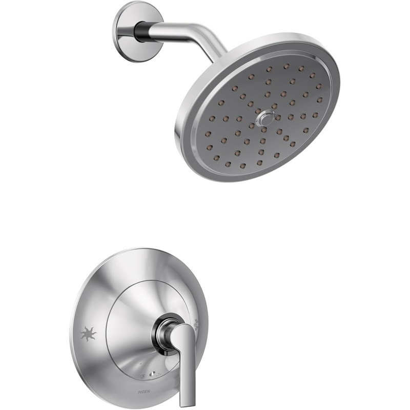 Garniture DOUX Posi-Temp P / B, Nickel brossé