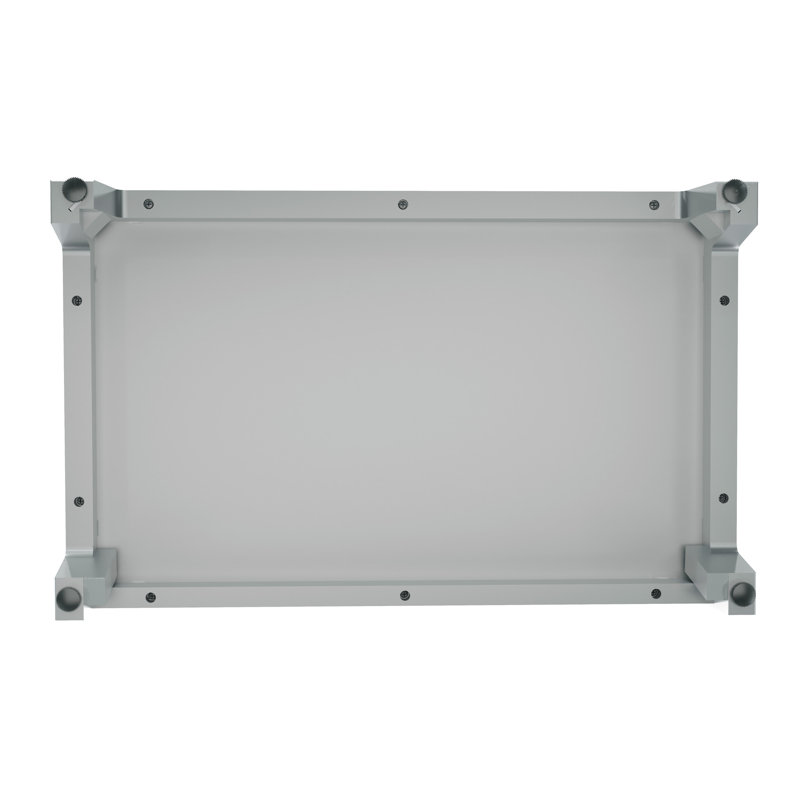 Samson Solid Wood Bar Cabinet, Silver