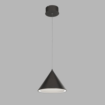 Judson 1 - Light Black LED Single Pendant