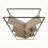 Jody 5 Tier Open Shelves V-Shaped Bookcase in Light Brown, 60.12" H X 31.83" W X 11.87" D