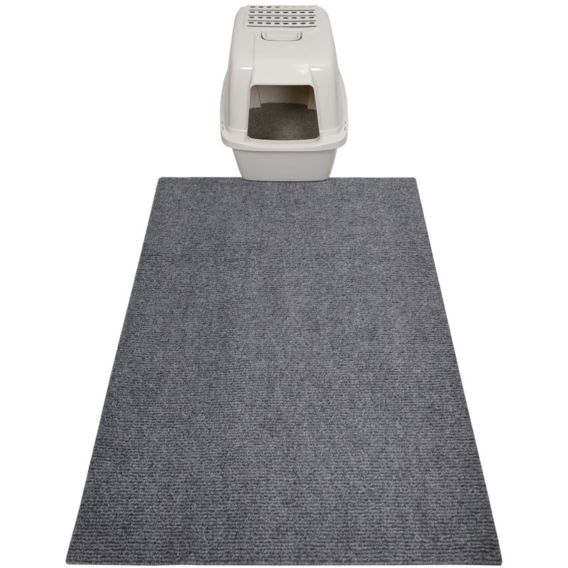 Tapis de piqûre de litière pour chat Dawna Jumbo, H 36 po x l 47 po x P 0,13 po