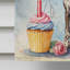 Drapeau «Happy Birthday House»-112736494