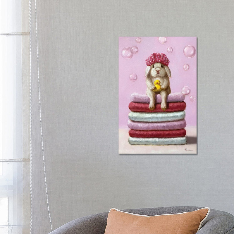 Bath Day by Lucia Heffernan - Wrapped Canvas Print, 66.04 cm H x 45.72 cm W x 1.91 cm D