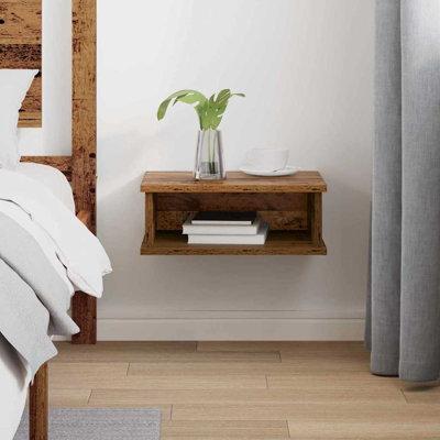 40cm W Manufactured Wood Bedside Table