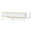 Crédence de rangement l 70,87 po Tersk
