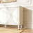 Sideboard Buffet Credenza Storage Cabinet with Doors-1596081239