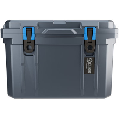 Cubix Outdoors QuadraX 20 Quart Rotomolded Portable Hard Cooler for Camping, Fishing, Beach