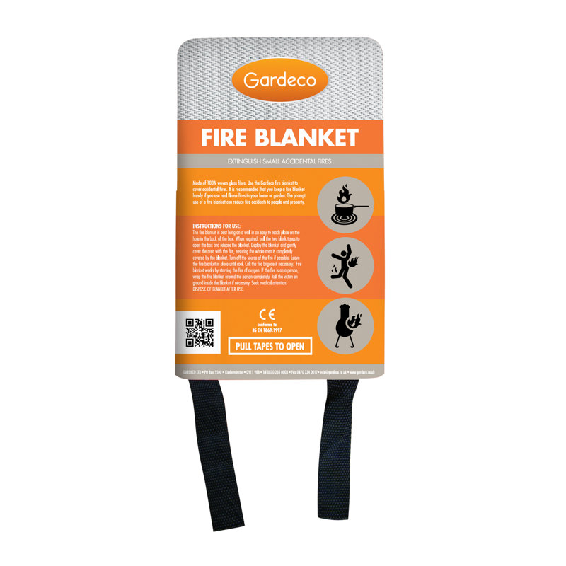 Glass Fabric Grill Fire Blanket