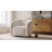 Casanova 34.5" W Modern Boucle Fabric Swivel Accent Barrel Chair-1918179378