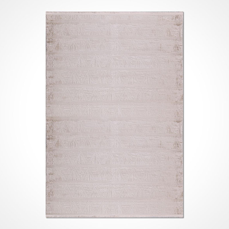 Tapis crème moderne antidérapant lavable à la machine, Tapis de couloir 3 pi 3 po x 8 pi 3 po