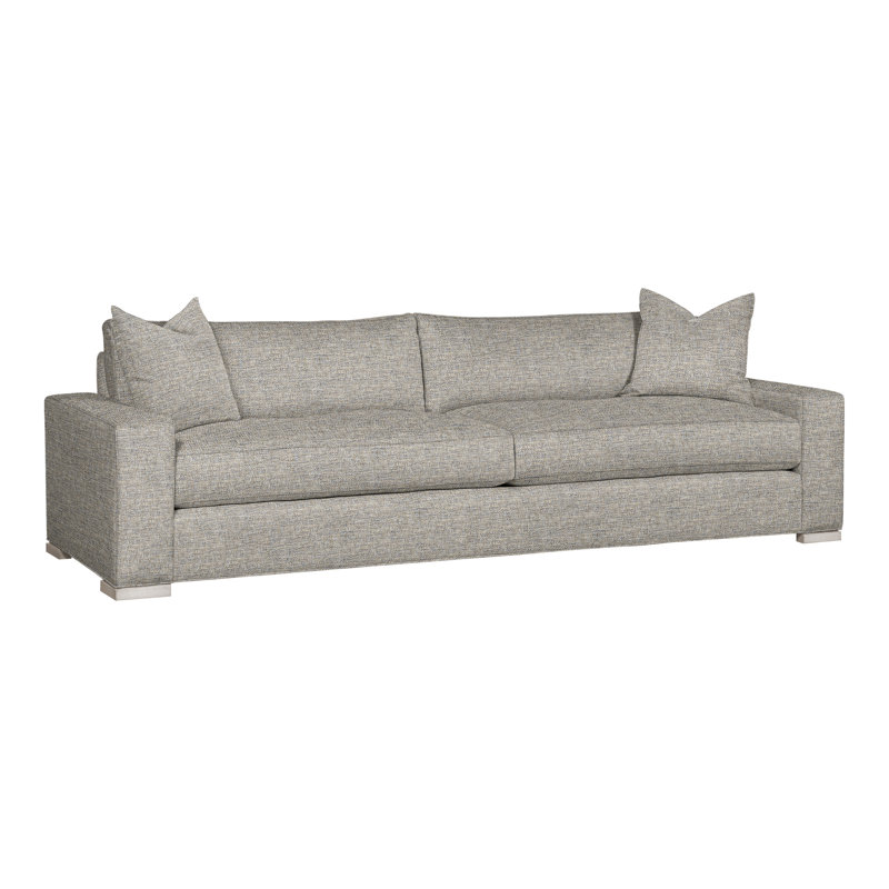 Paxton 109" Two Seat Extended Sofa, Impala Storm, Casa Blanca