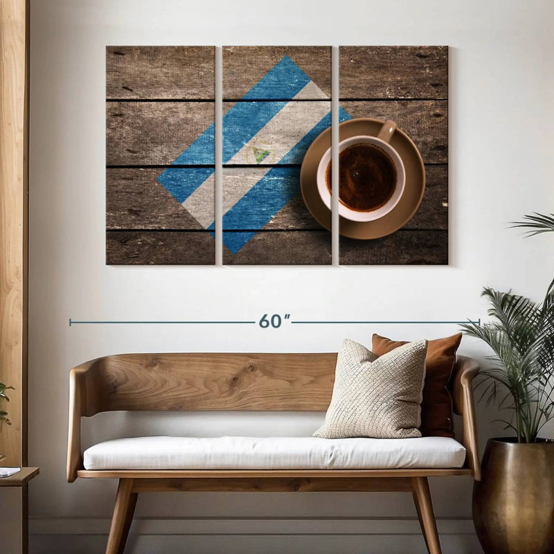 Nicaraguan Coffee, 32" H x 50" W