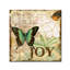 « papillons 4 », reproduction d’impression sur toile tendue-31330608