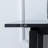 Black Rectangular Solid Wood Dining Table-1199605627