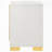 White 2-Drawer Nightstand