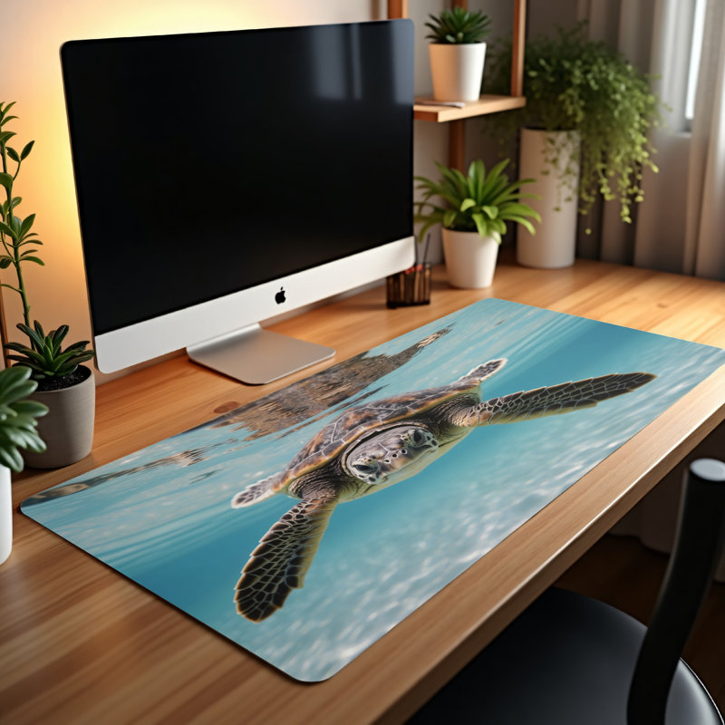 Polyester Desk Pad, 23.6x13.8