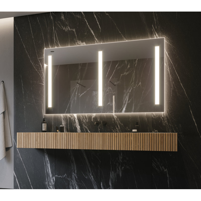 Miroir de salle de bain/meuble-lavabo Lency