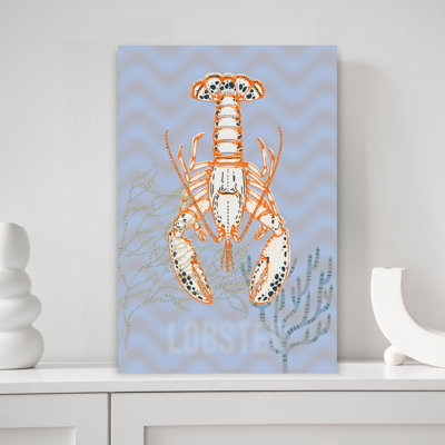 Art mural stylisé «Lobster»