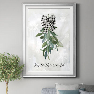 Printemps de l'amour et de la joie - Reproduction d'art graphique sur papier encadré