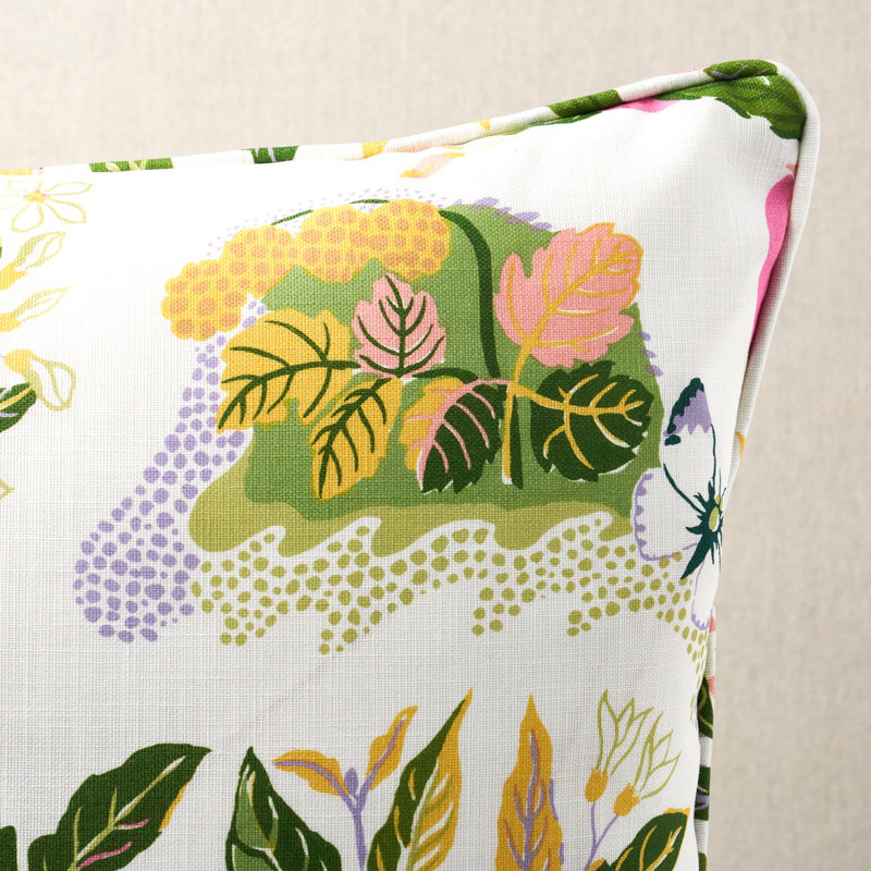 Coussin Citrus Garden I / O, H 22 po x l 22 po