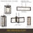 4 - Light LED Unique/Statement Pendant