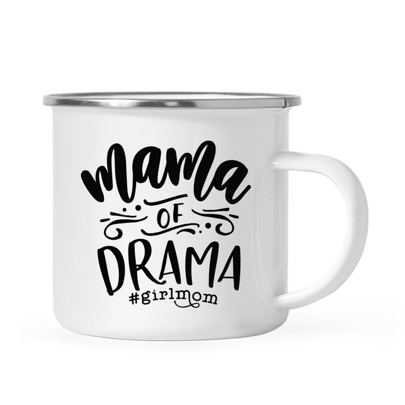 Stainless Steel Camping Mug, Drama