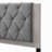 ClickDecor Kenton Panel Bed Frame with Diamond Tufted Upholstered Headboard, Easy Assembly-47346430-47346431