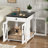 Feristah Manufactured Wood End Table Dog Crate with Charging Station-1519895034-1511945086
