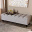 Banc de rangement rembourré Kalarovich-521794656