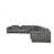 Gray Genuine Leather