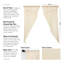 Paire de rideaux transparents avec passe-tringle Beaverton