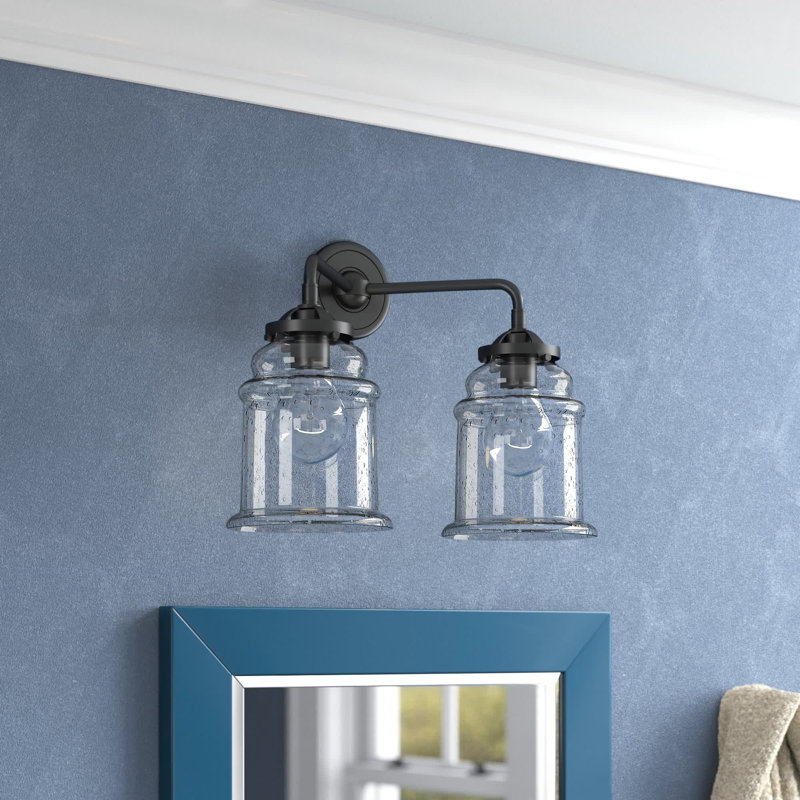 Alexandira 2 - Light Dimmable Vanity Light, Seedy, Oil Rubbed Bronze, Incandescent 