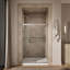 Elate Sliding Shower Door, 70-1/2-In H X 44-1/4 - 47-5/8-In W, With 1/4-In Thick Frosted Glass-124083410
