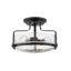 Harper 14.5-in 3-Light Semi-Flush Mount Retro Ceiling Light