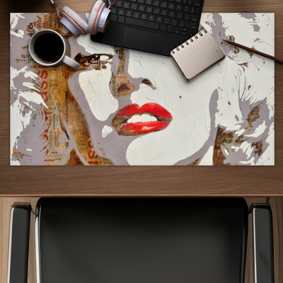 Typography Pop Art Gaming Mat | Home Decor