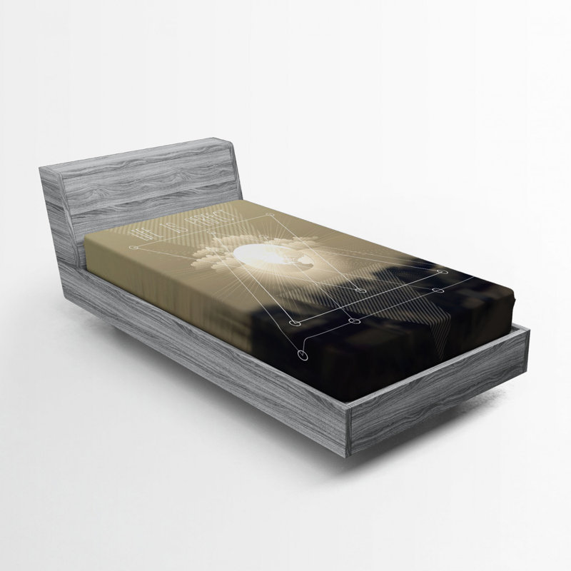 Microfiber Fitted Sheet, Twin Fitted Sheet