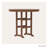 POLYWOOD Round Farmhouse Bar Table-1997428-7252611